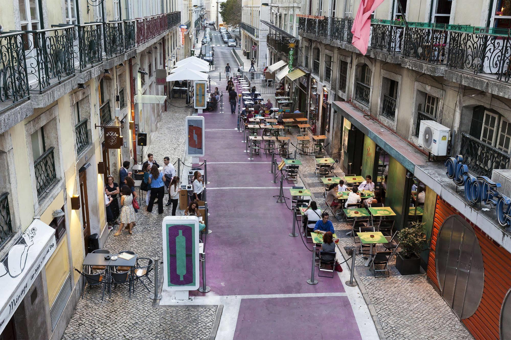 Freedom Serviced Apartments - Cais Do Sodre Lisbon Luaran gambar